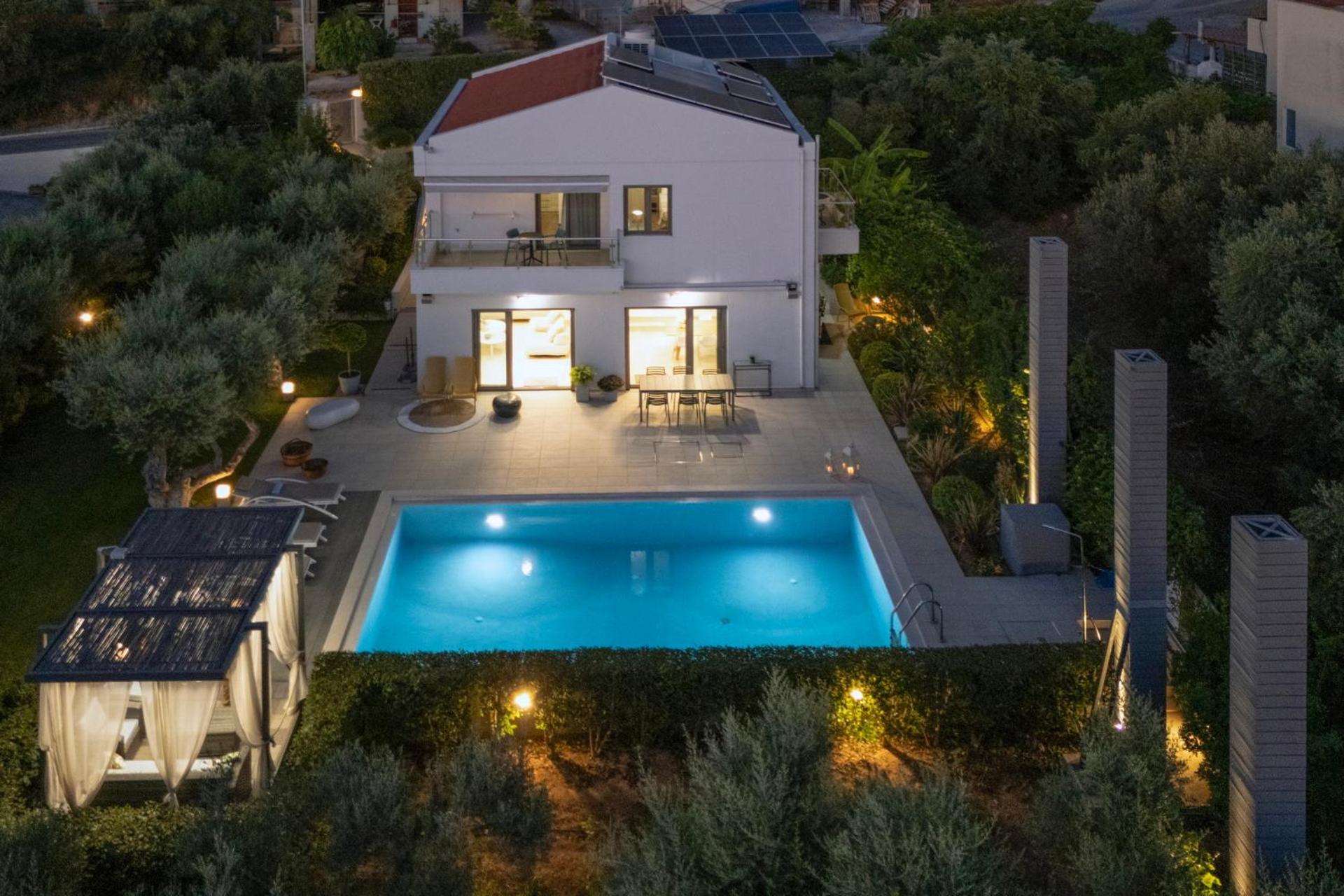 Sunlight Breeze Villa Chania  Ngoại thất bức ảnh